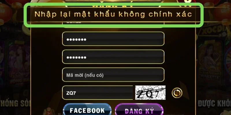 Ghi nhớ thông tin đăng ký rõ ràng sau khi thực hiện